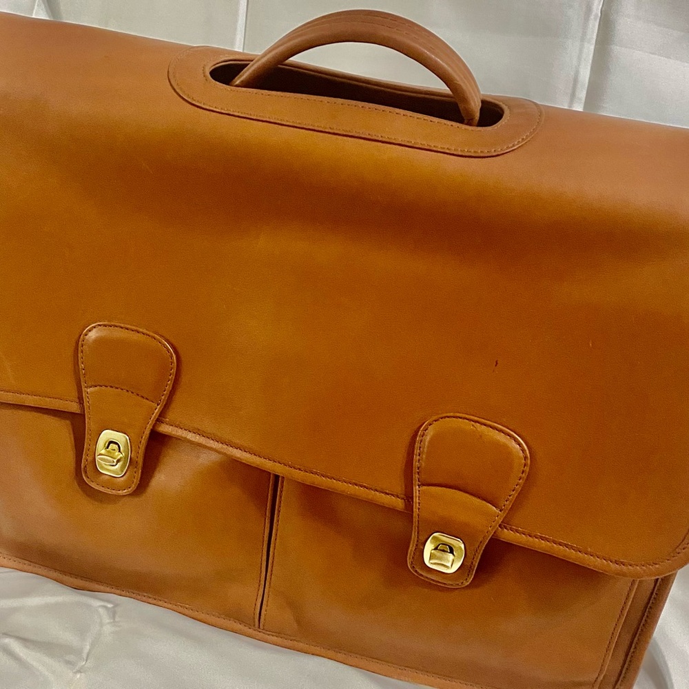 Coach Laptop Bag Leather